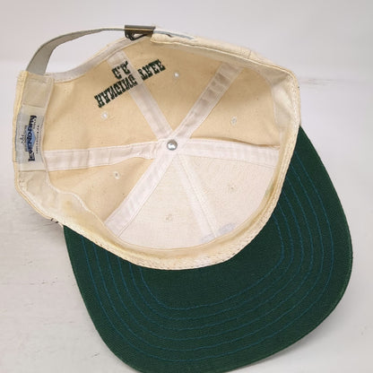 Legendary Hanging Tree Golf Club Staff Baseball Cap Beige Green OSFM hat Logo