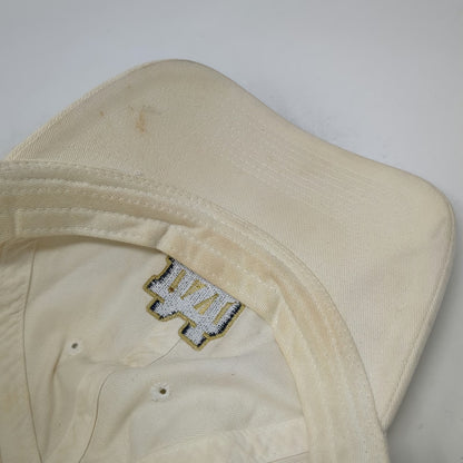 Notre Dame Fighting Irish NCAA Adidas Cap White One Size ND Logo Embroidered Hat