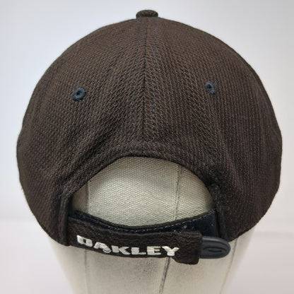 Oakley Baseball Cap Brown One Size Embroidered Logo Adjustable Strap Mesh Hat