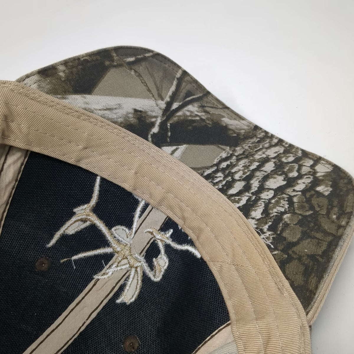 Rocky Mountain Elk Foundation Baseball Cap Green One Size Camo Hunting Strapback