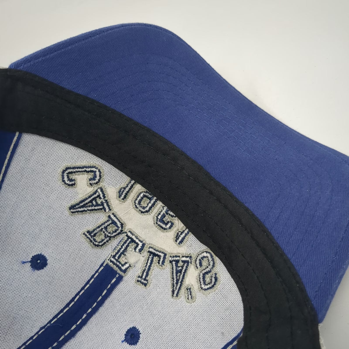 Cabela's Trucker Hat Blue One Size Snapback 1961 Mesh Back Embroidered Logo