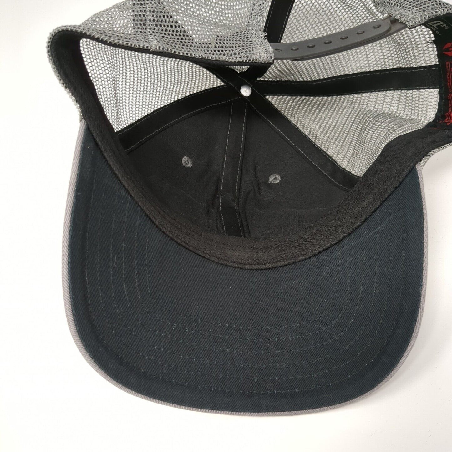 Kryptek Snapback Trucker Hat Gray One Size Mesh Back Outdoor Cap 6 Panel