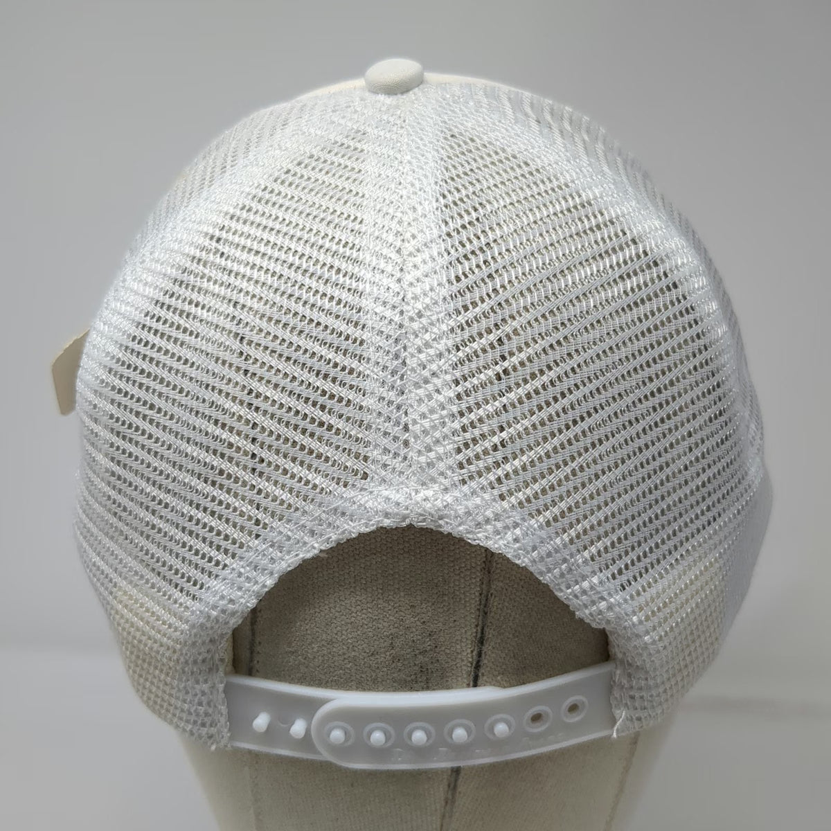 Designer Award Headwear Trucker Hat White One Size M.S. Seaward Mesh Snapback