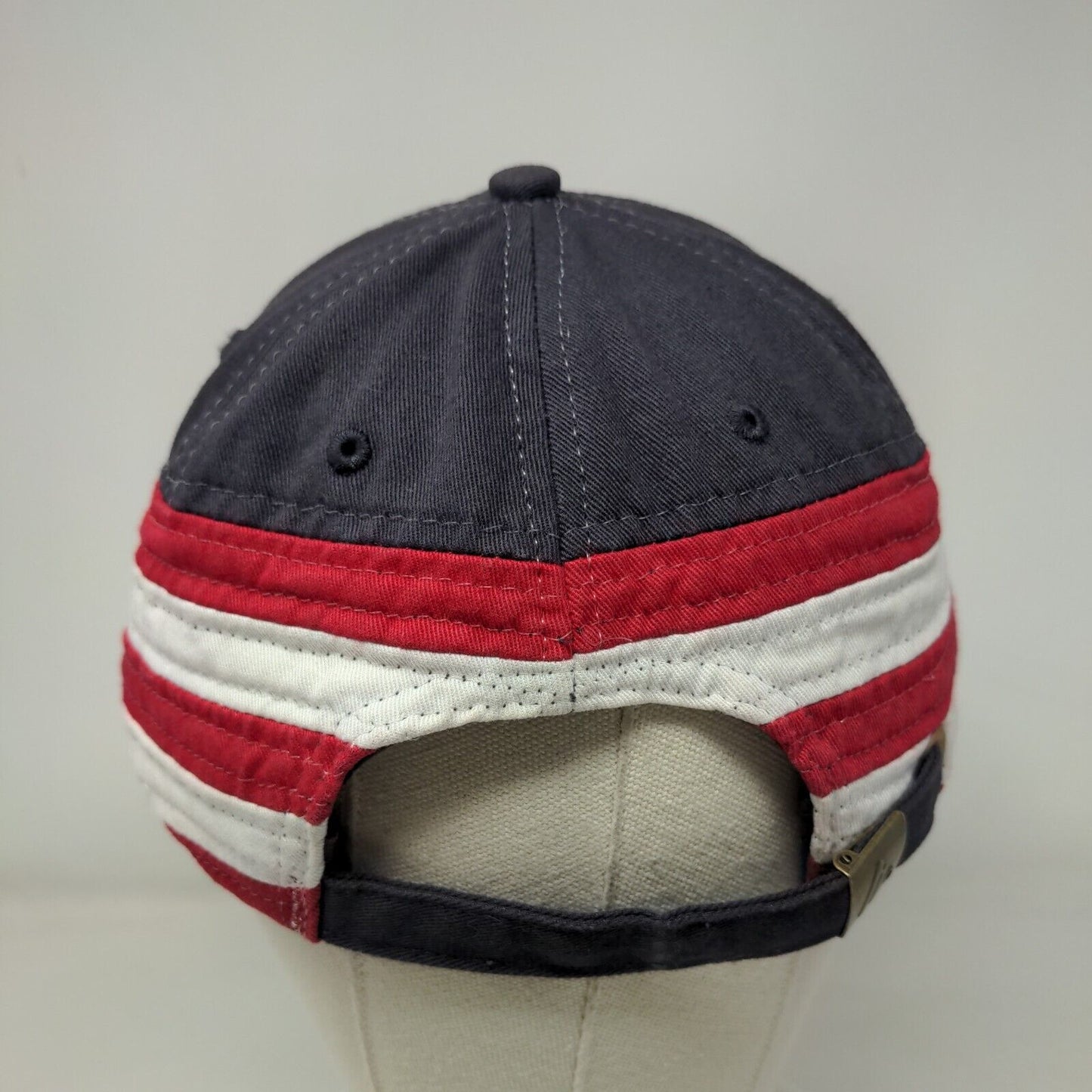 USA Flag Slideback Hat Multicolor OSFA Adjustable Embroidered HG