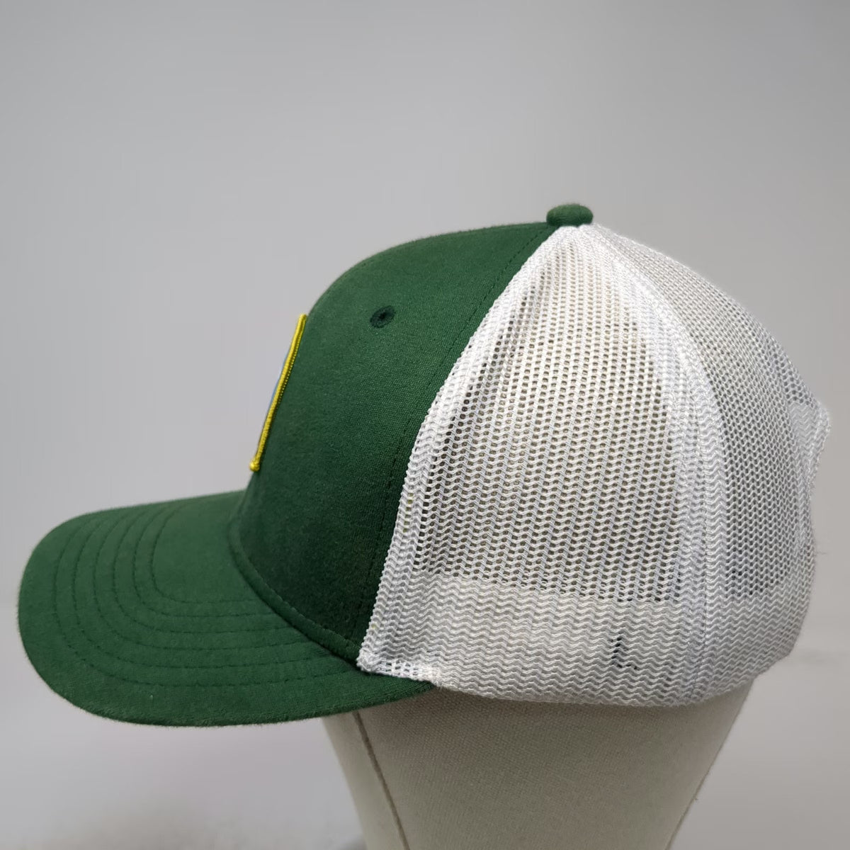 Rock Canyon Trucker Hat Green One Size Yellowstone National Park Mesh Snapback