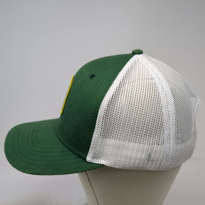 Rock Canyon Trucker Hat Green One Size Yellowstone National Park Mesh Snapback