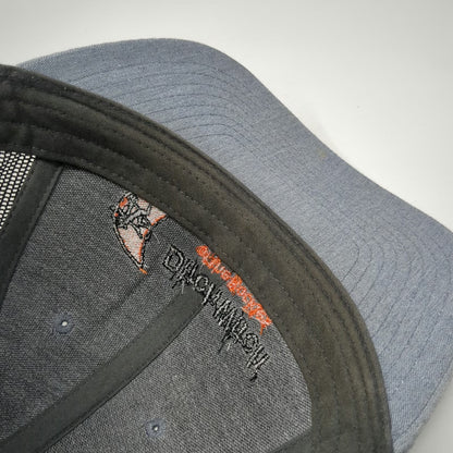 Richardson Trucker Hat Gray L Ditch Witch of the Rockies Mesh Snapback Black