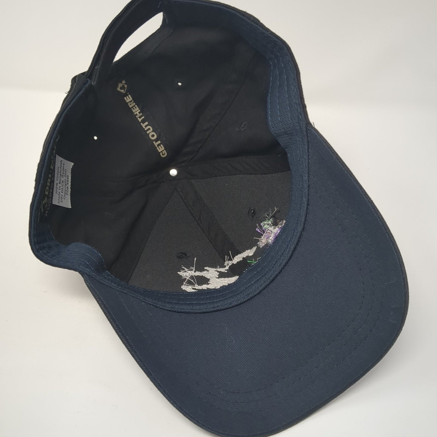 Pel-Appino Catering Strapback Hat Black One Size Adjustable Dri-Duck