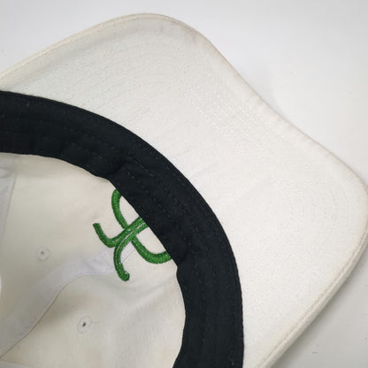 Otto Baseball Cap White One Size Arbonne Embroidered Since 1980 Cotton Hat