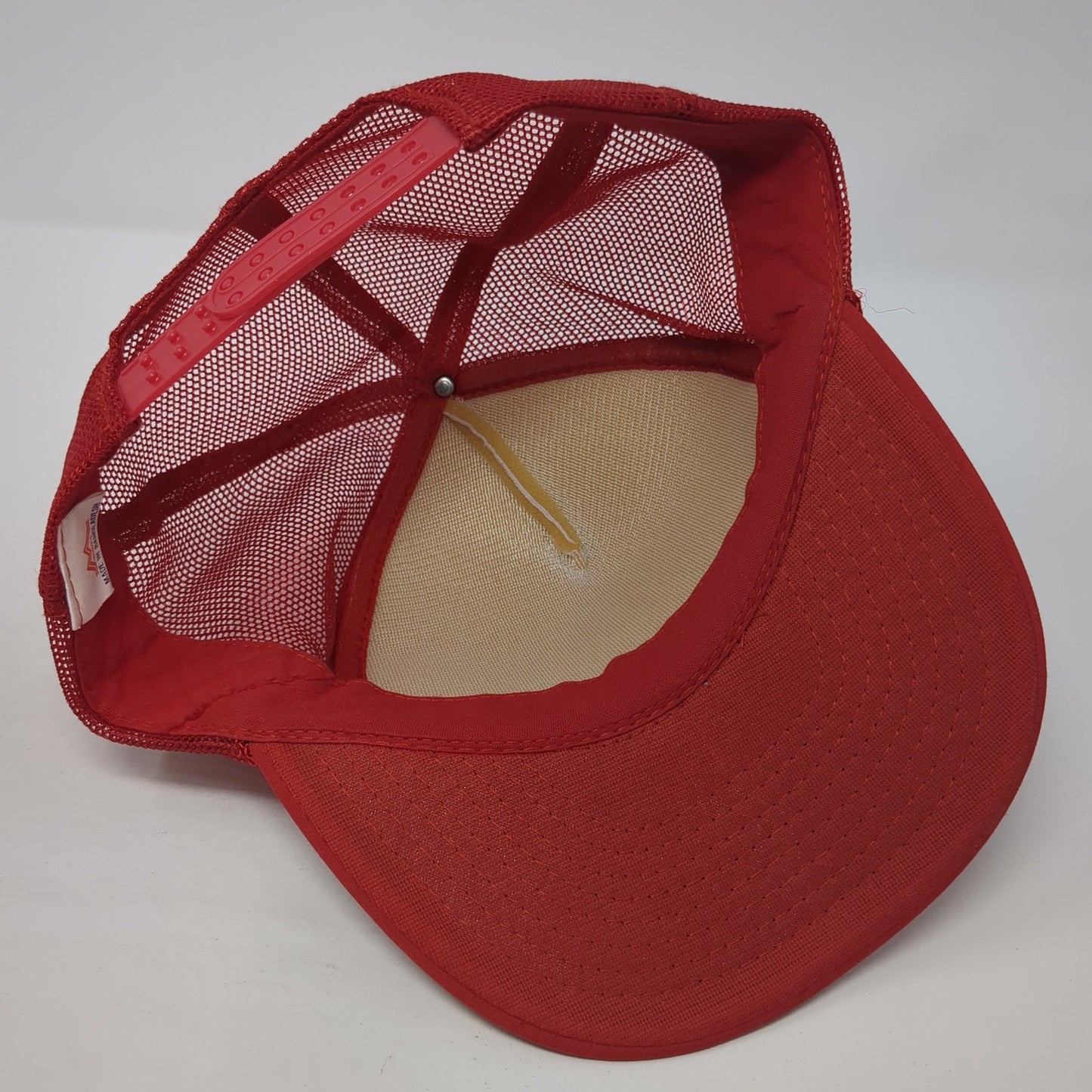 Fun Times In The Sun Florida Snapback Trucker Hat Red One Size Mesh Back