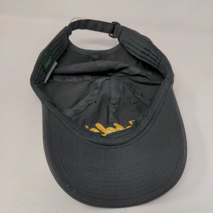Cabela's Club Slideback Hat Gray One Size Adjustable Embroidered Vented Holes