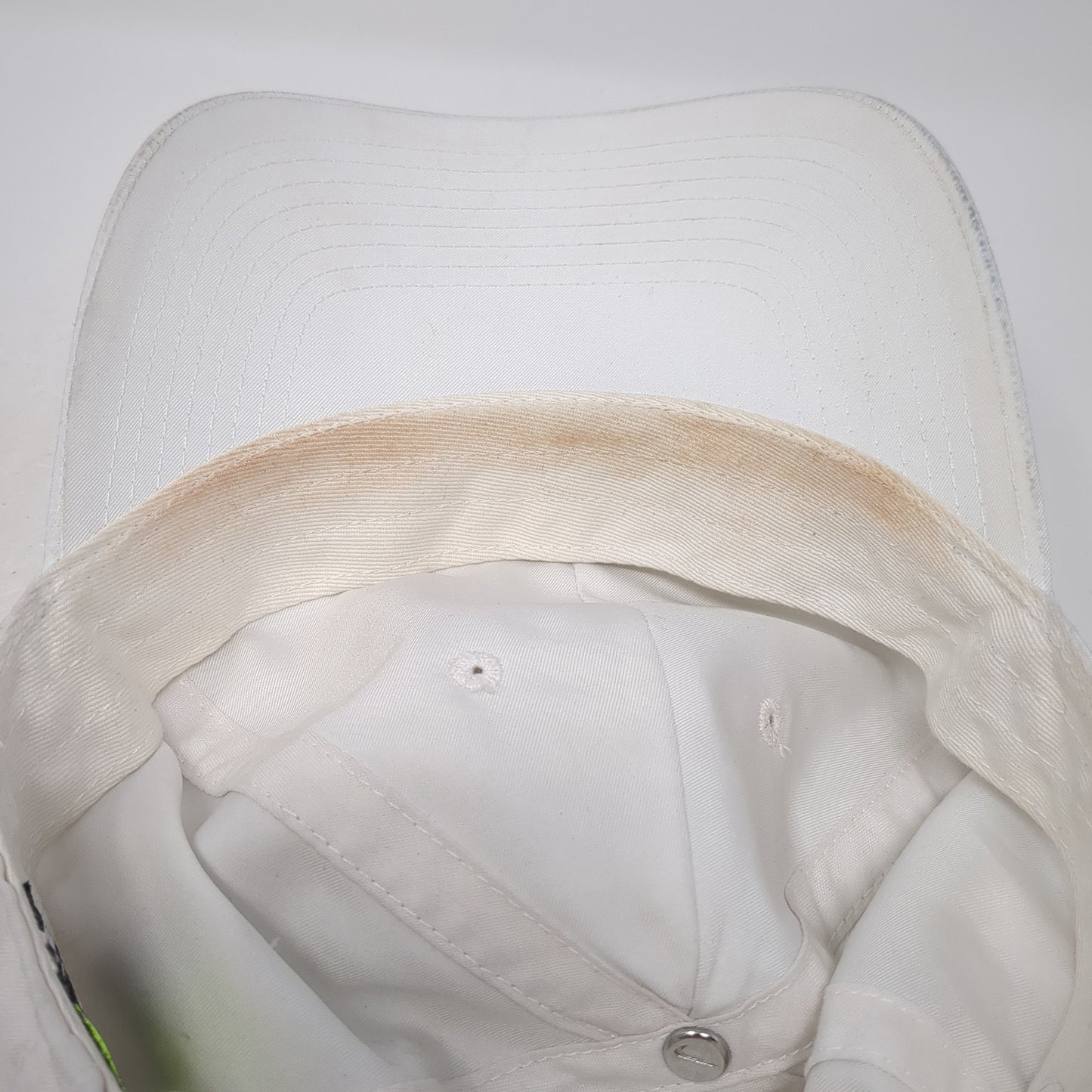 Nike Slideback Hat White One Size Adjustable Heritage86 Vented Holes Polyester