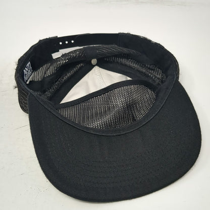Anti Hero Trucker Hat Black Mesh Back Flat Brim Pigeon Logo Snapback Vintage