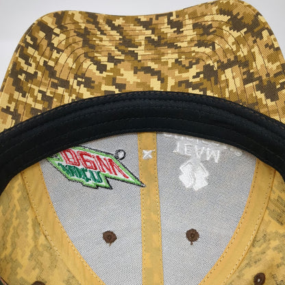Acme Hat Co Mtn Dew Team Rubicon Digital Camo Brown Baseball Cap One Size Hat