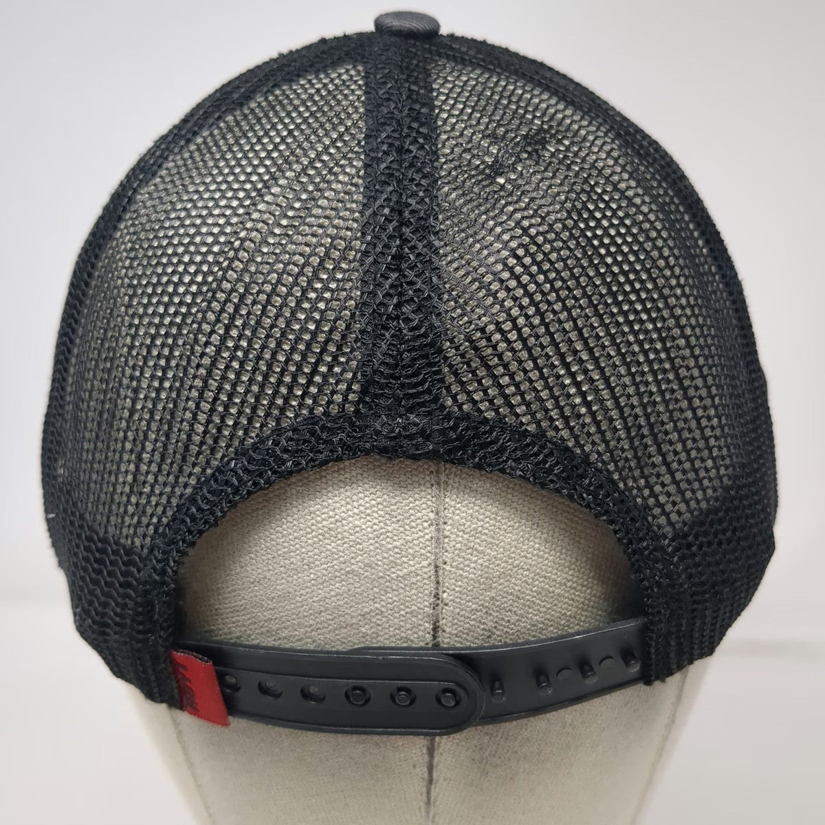 Hoyt Archery REDWRX Trucker Hat Black Red One Size Snapback Mesh Patch Hunting
