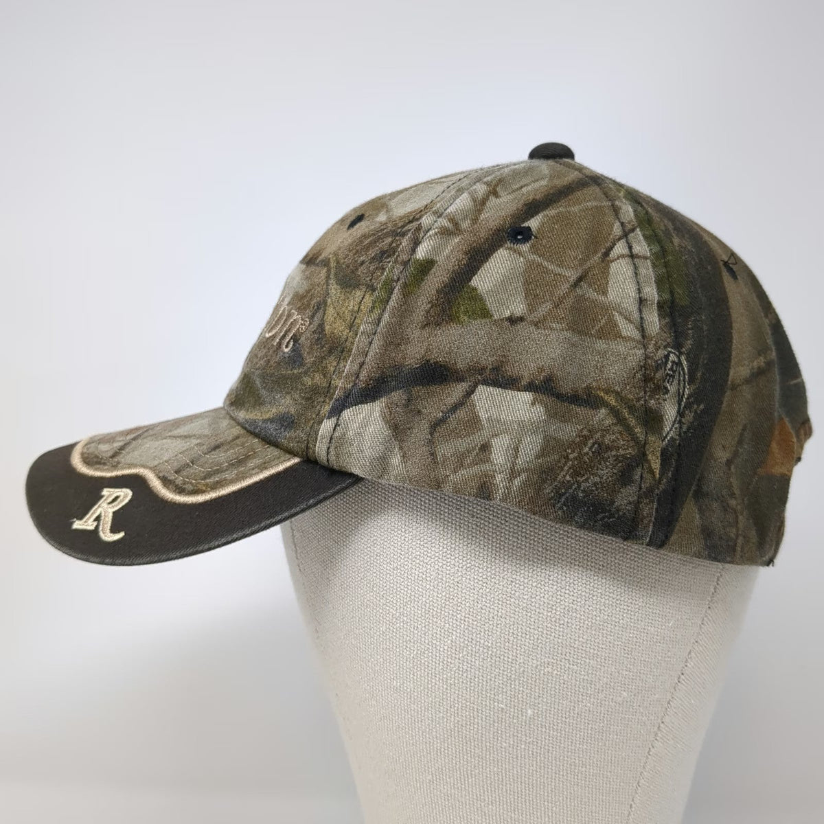 Remington Baseball Cap Brown Camo One Size Adjustable Hunting Outdoor Hat