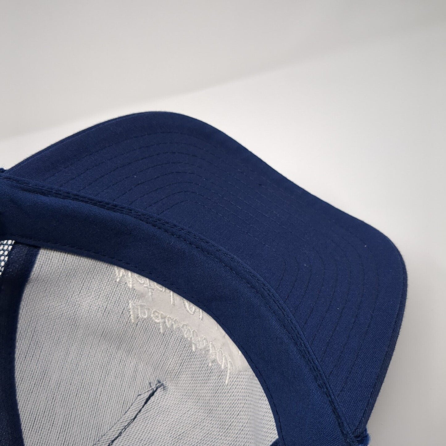 Industrial Metal Cleaning Snapback Rope Trucker Hat Blue One Size Nissin