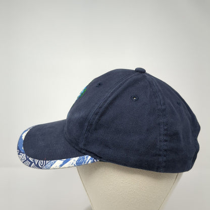 Hawaii Slideback Baseball Cap Blue One Size Adjustable Embroidered 6 Panel