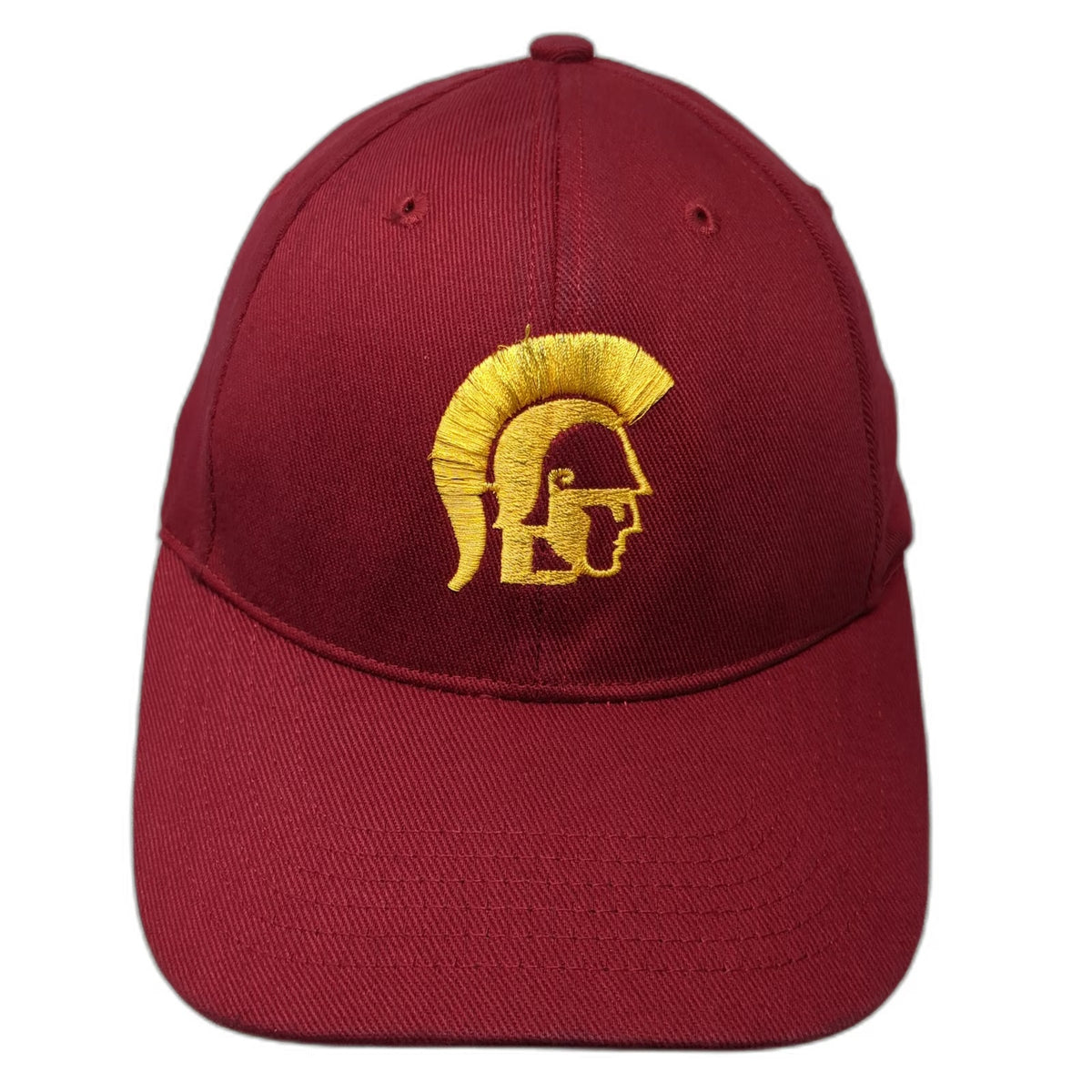 USC Trojans NCAA Team Red Cap L Flex Fit Band Embroidered Helmet Graphic Hat