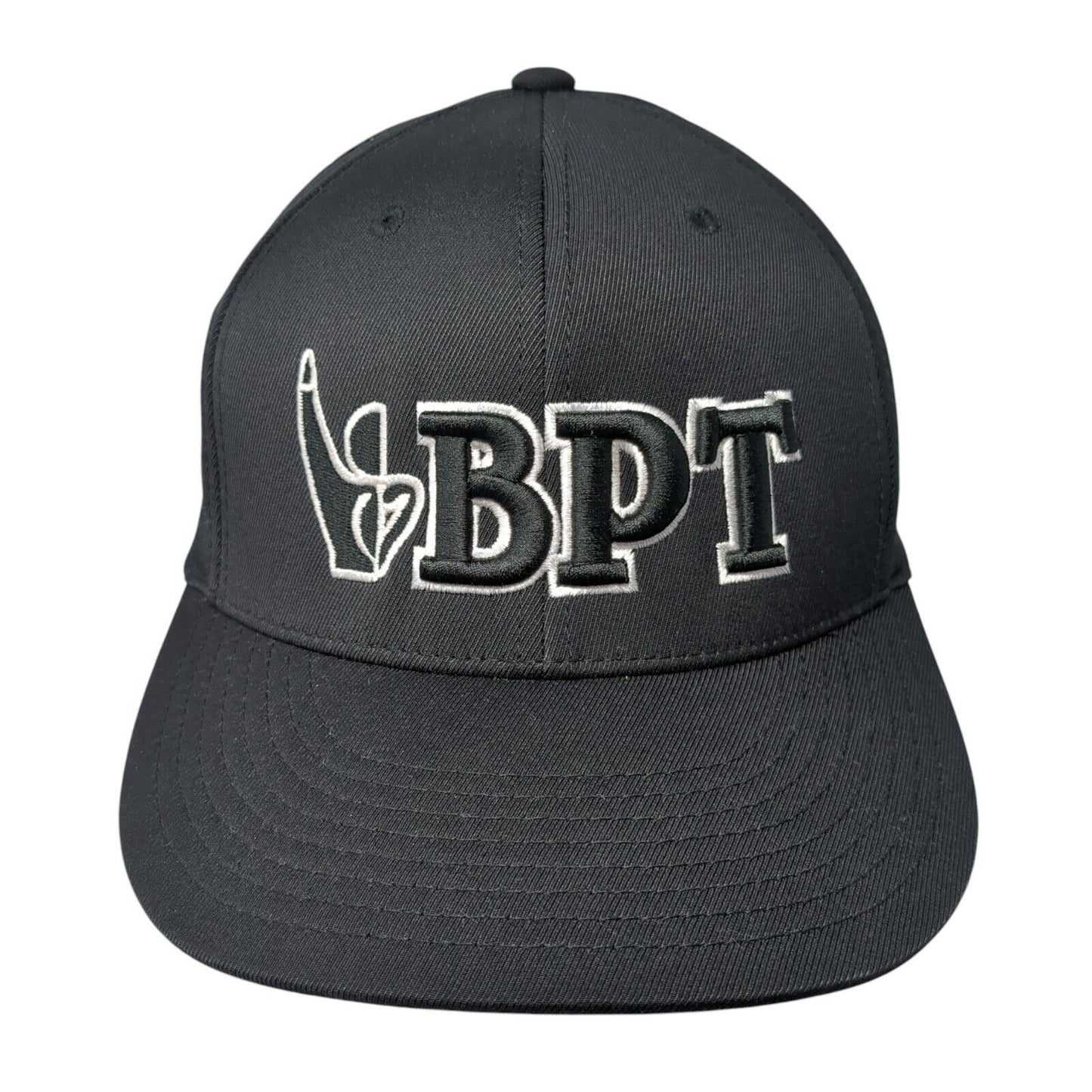 BPT Fitted Hat Black L-XL Embroidered Flexfit Cap America Perforated