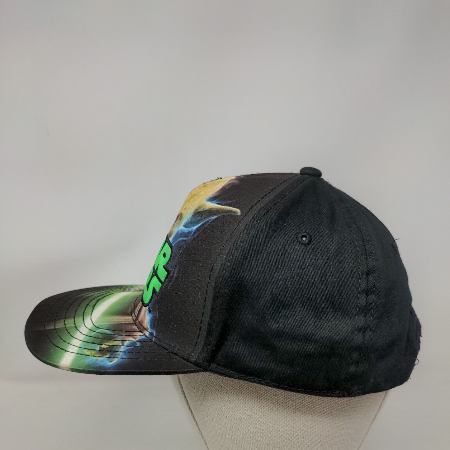 Star Wars Yoda Snapback Hat Multicolor One Size Adjustable Embroidered 5 Panel