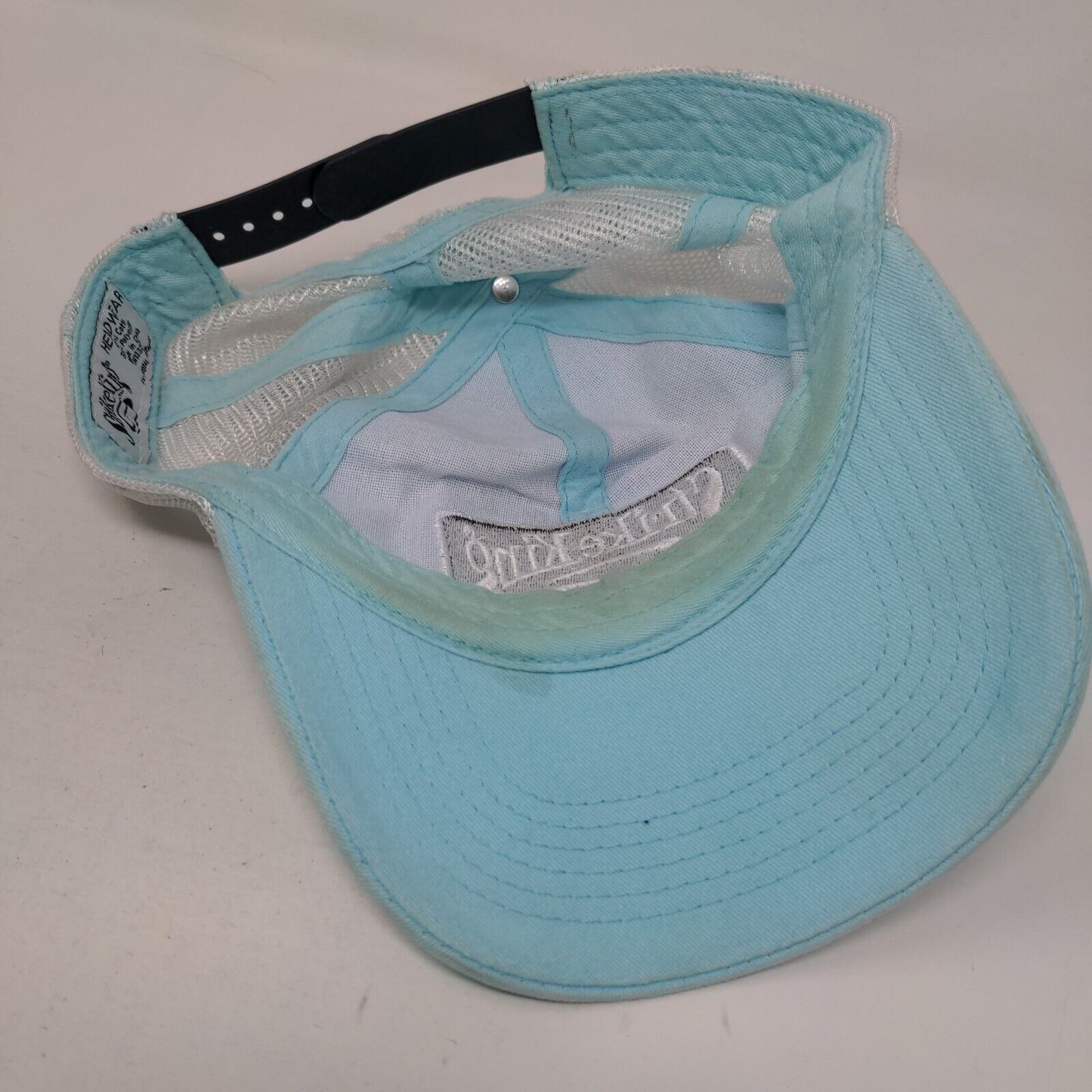 Strike King Snapback Trucker Hat Blue One Size Adjustable Embroidered Mesh Back