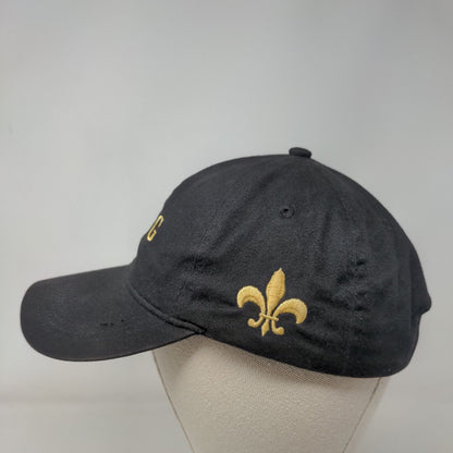 The G Slideback Hat Black One Size Adjustable Embroidered Port & Company Cotton