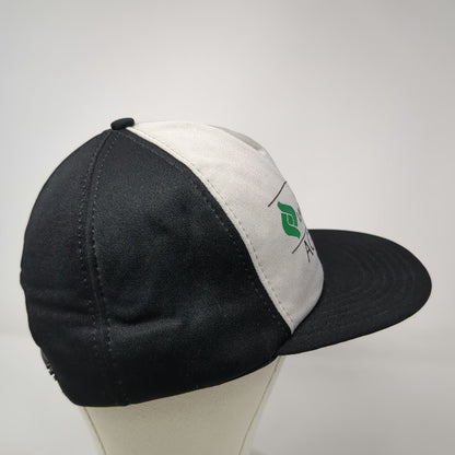 Paramount Cap Mfg Co Trucker Hat Black Vintage Snapback Agronomy Cenex Logo USA