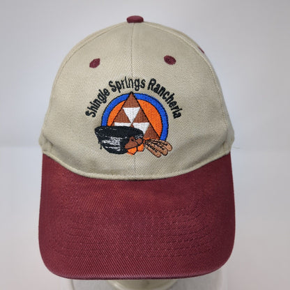 Shingle Springs Rancheria Strapback Hat Multi OSFM Embroidered Otto