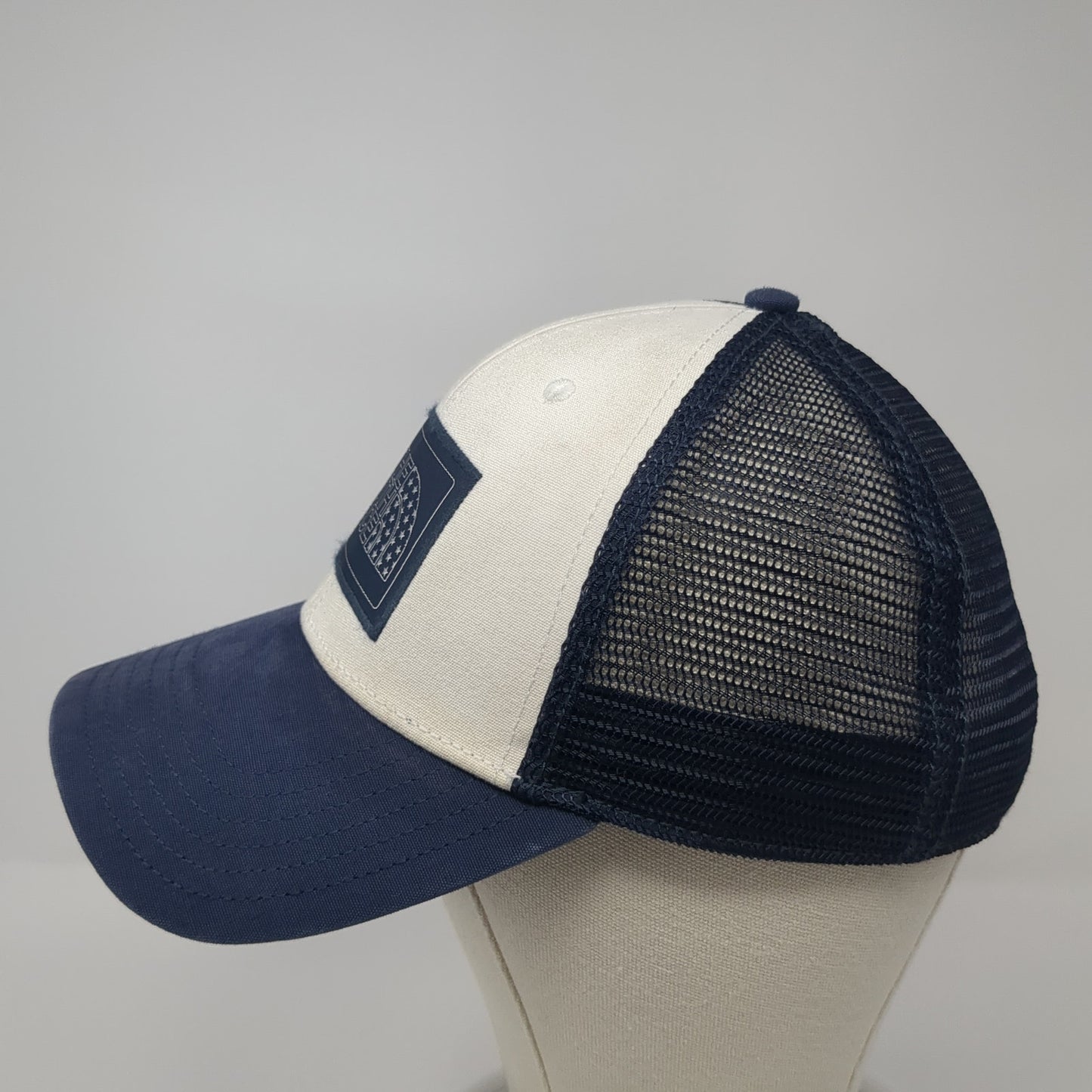 The North Face Snapback Mesh Back Trucker Hat Multi One Size Colorblock