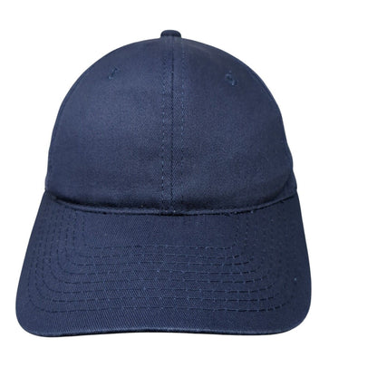 Broner Snapback Hat Blue OSFM Adjustable Vented Holes 6 Panel Blank Cotton