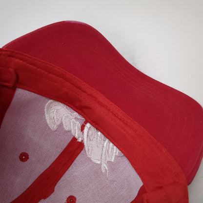 Quake City Caps Baseball Cap Red One Size Coca-Cola Logo Slideback Cotton Hat