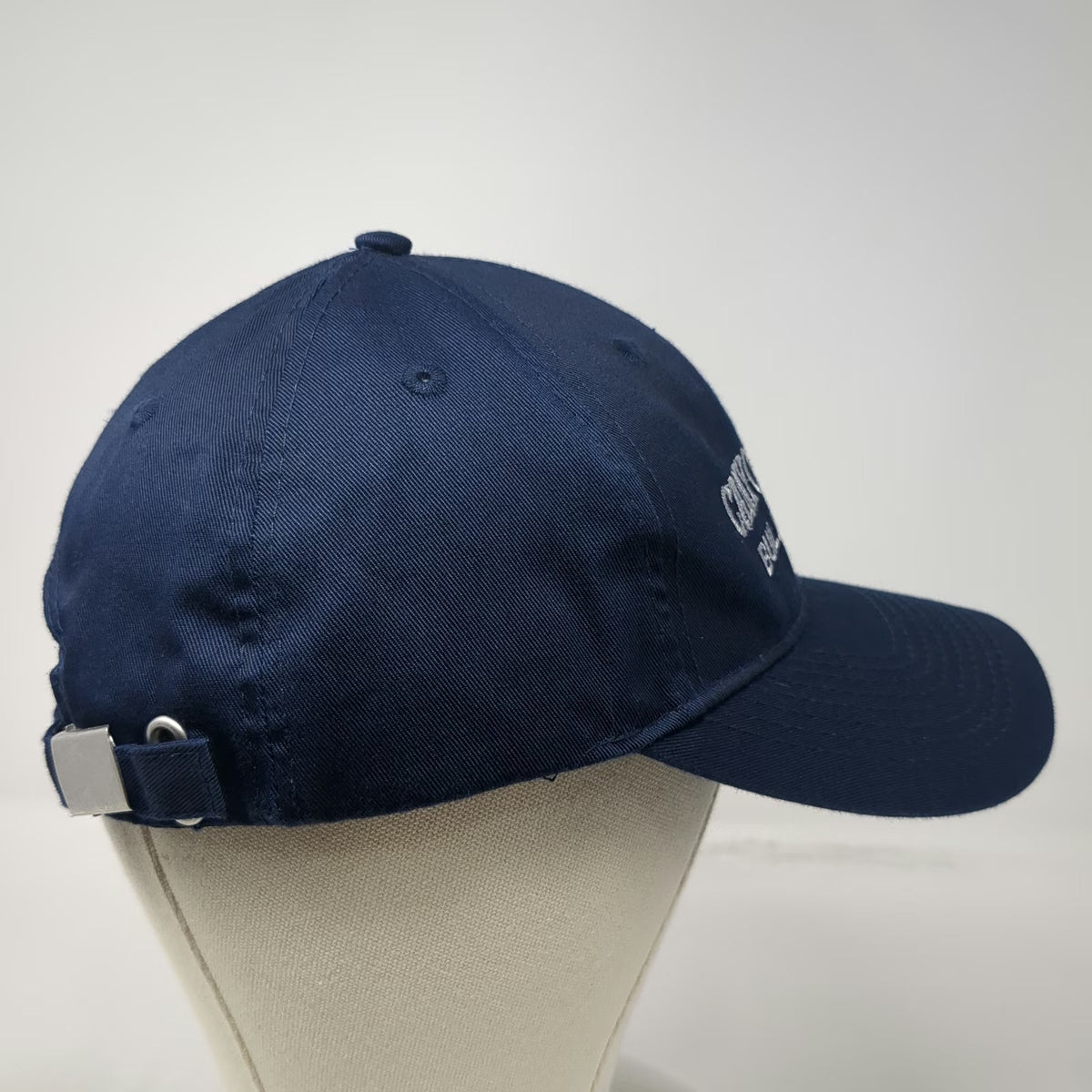 Port Authority Baseball Cap Blue One Size Canyon County Building Dept Crew Hat