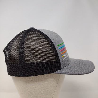 Alturas Homes Snapback Trucker Hat Gray OSFA Mesh Back 110C Pacific Headwear