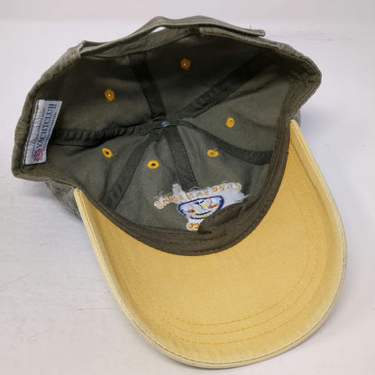 Yacht Club Baseball Cap Green Yellow One Size Cabo San Lucas Mexico Logo Hat