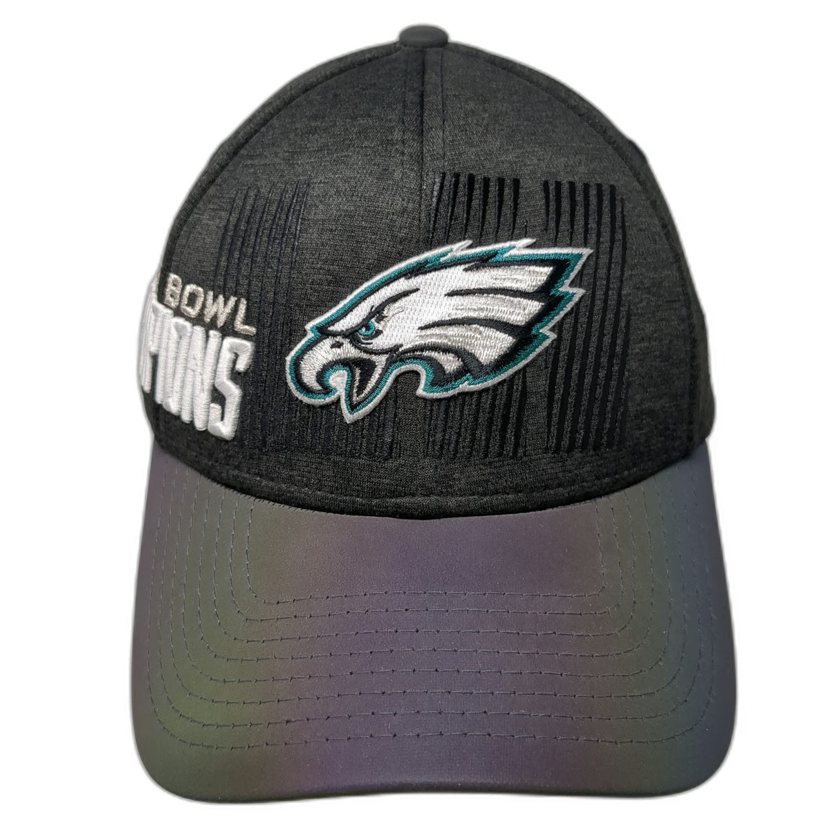 New Era Philadelphia Eagles NFL Gray One Size Hat Super Bowl LII Champions Cap