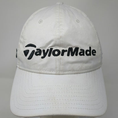 TaylorMade White Baseball Cap One Size Stealth TP5 Perforated Slideback Hat