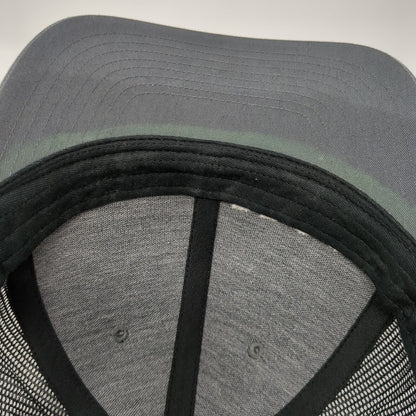 Proof Snapback Mesh Back Trucker Hat Gray One Size Adjustable Richardson