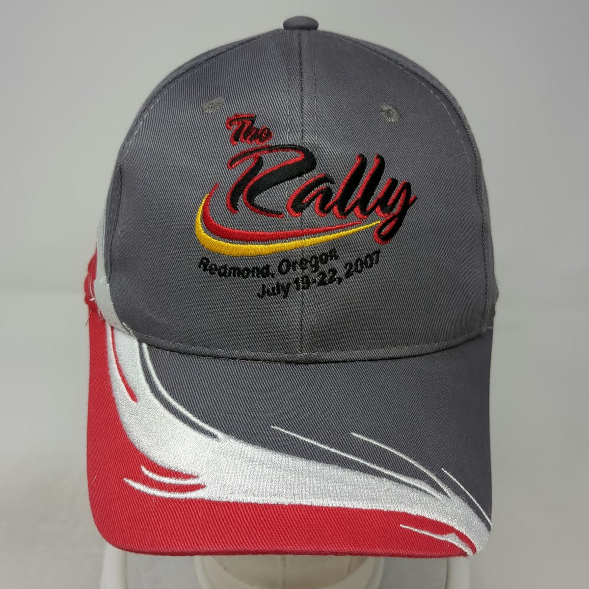 Outdoor Cap Baseball Cap Gray One Size The Rally Redmond Oregon 2007 Graphic Hat