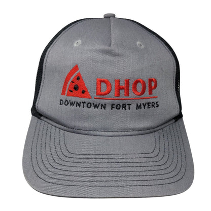 DHOP Downtown Fort Myers Snapback Mesh Back Trucker Hat Gray One Size