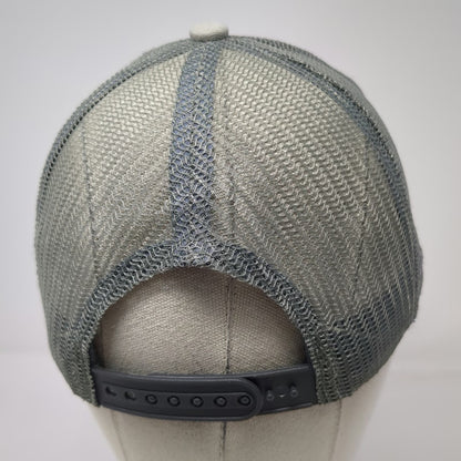 Larceny Bourbon Gray One Size Trucker Hat John E Fitzgerald Mesh Snapback Logo