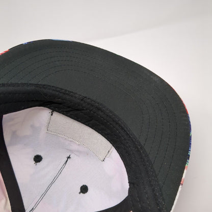 Truly Hard Seltzer Snapback Hat Multicolor One Size Adjustable Floral Polyester