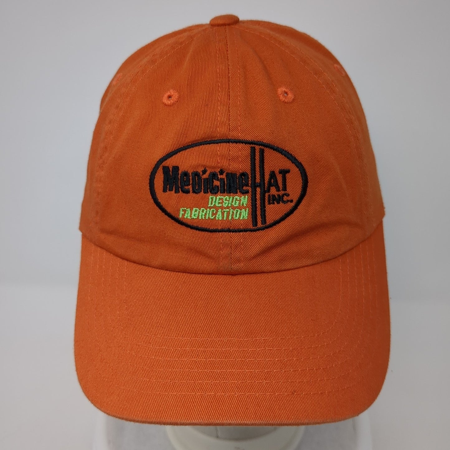 Medicine Hat Inc. Design Fabrication Baseball Cap Orange One Size Port Authority