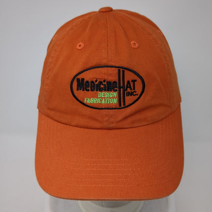 Medicine Hat Inc. Design Fabrication Baseball Cap Orange One Size Port Authority
