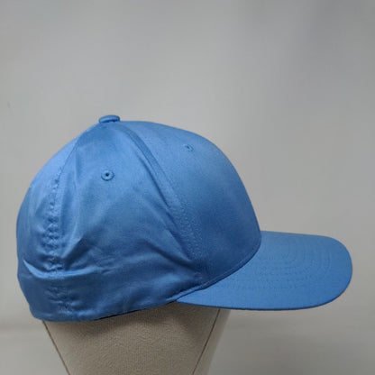 Champion C Logo Fitted Hat Blue Large/XL Embroidered 6 Panel Flexfit