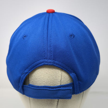 OC Sports Chicago Cubs MLB Baseball Cap Blue One Size Strapback Curved Brim Hat