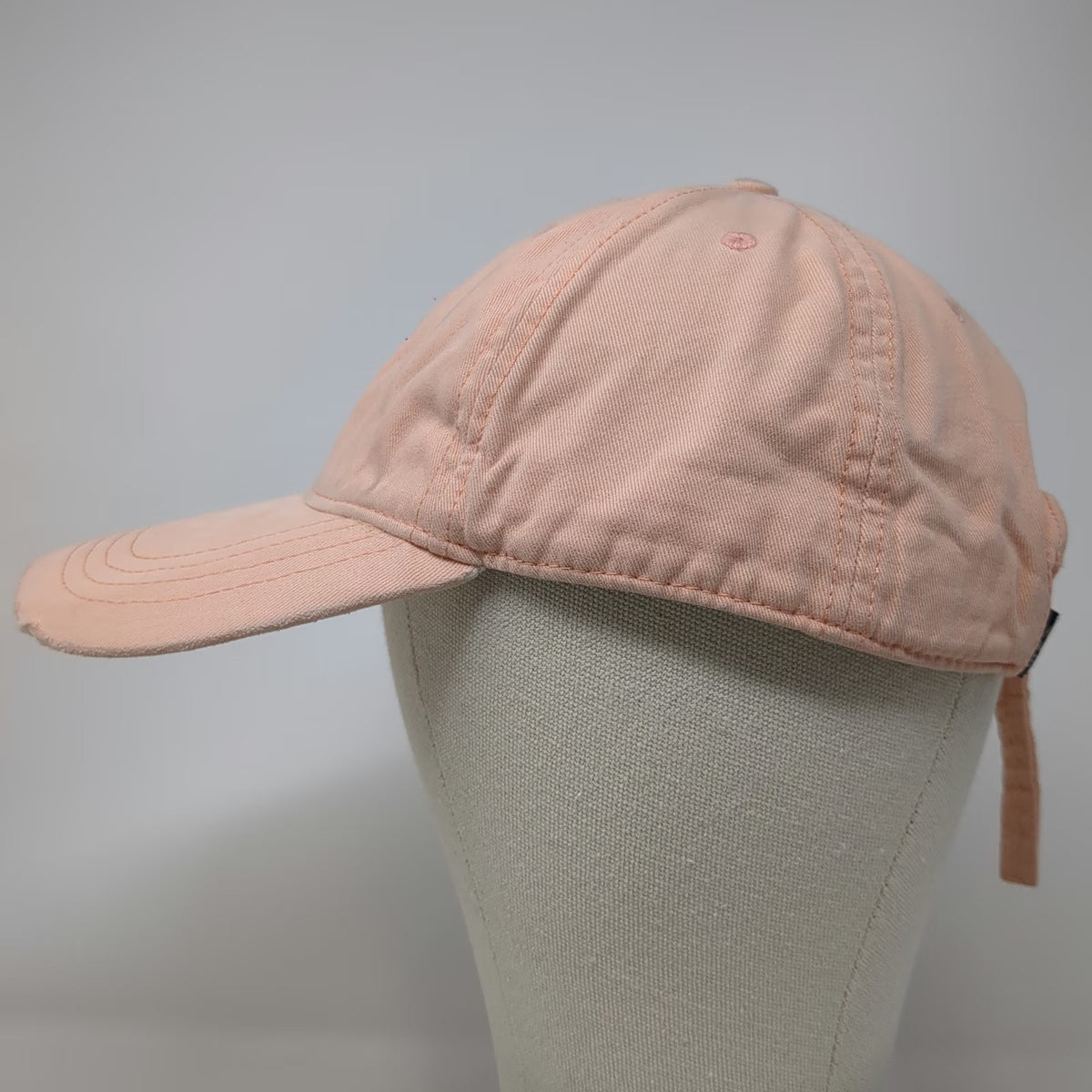 Abercrombie & Fitch Pink Baseball Cap One Size Rose Embroidery Adjustable Hat
