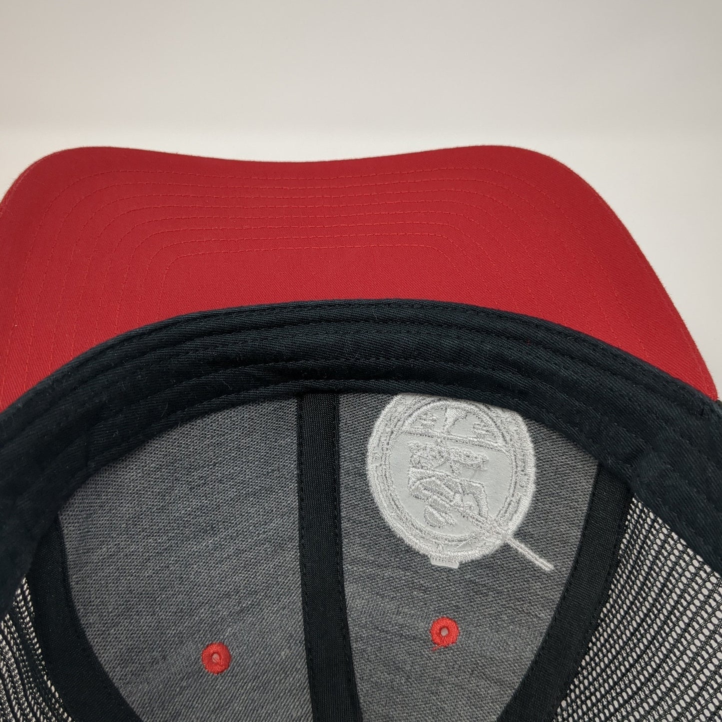 Sigler Totaline Trucker Hat Red One Size Adjustable Mesh Back Richardson