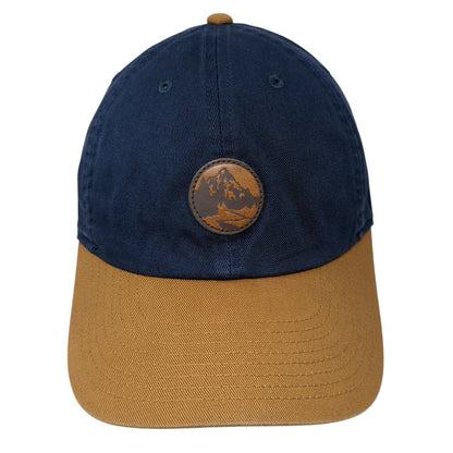 Mountain Leather Patch Strapback Hat Multi One Size Columbia 6 Panel