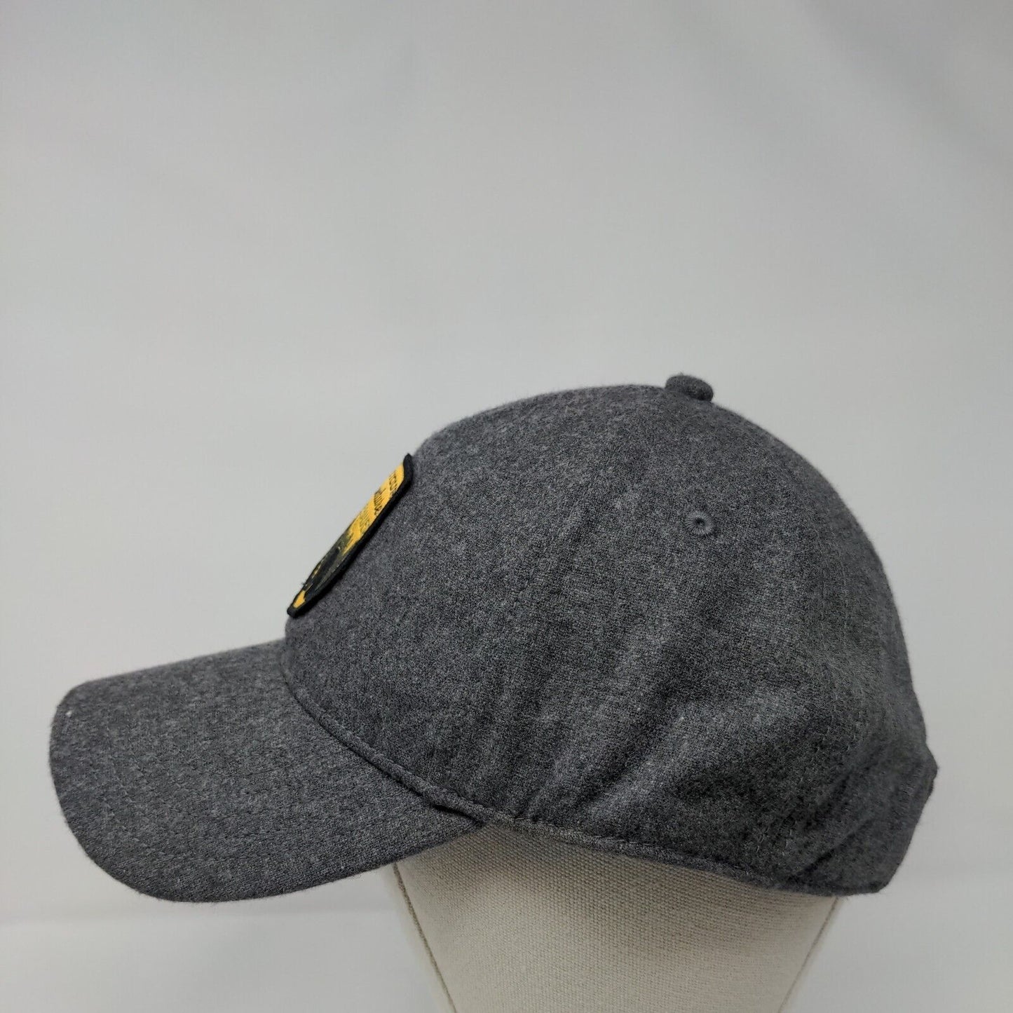 Live Your Adventure Eddie Bauer 1920 Slideback Hat Gray OSFA Adjustable 6 Panel